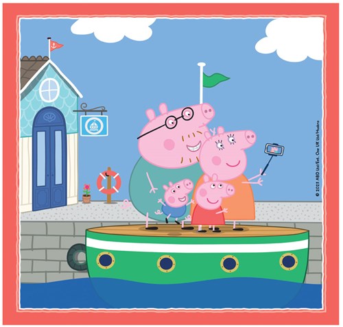 Clementoni Peppa Pig puzzle - 3x48 pieces - children's cardboard puzzle-2