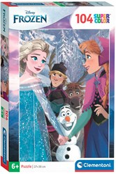 Clementoni puzzle Disney Frozen 104 pieces cardboard kids puzzle