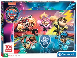 Clementoni puzzle Paw Patrol The Mighty Movie - 104 pieces cardboard