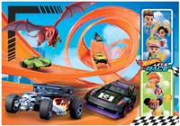 Clementoni puzzle - Hot Wheels - 104 pieces - colorful kids puzzle-2