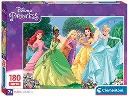 Clementoni puzzle - Disney Princess - 180 pieces - kids jigsaw - cardboard