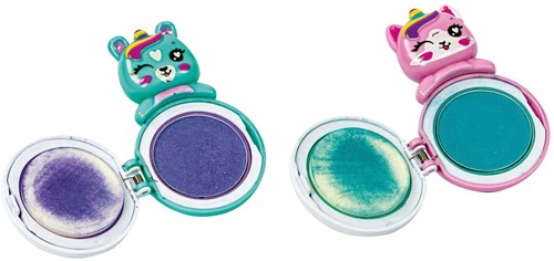 Clementoni hair chalk toy unicorn purple/blue for kids-2