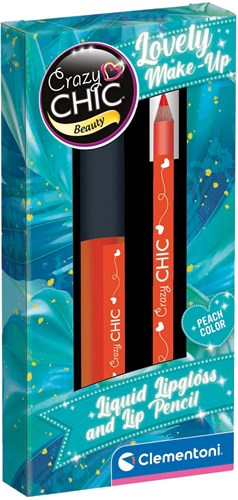 Clementoni Crazy Chic Lipgloss en Lipliner Oranje