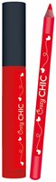 Clementoni Crazy Chic Lipgloss en Lipliner Kersen Rood-2