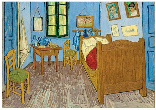 Clementoni puzzel 1000 MUSEUM CHAMBRE ARLES V.GOGH-2