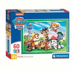 Clementoni puzzle PAW Patrol 60 pieces - children's cardboard puzzle