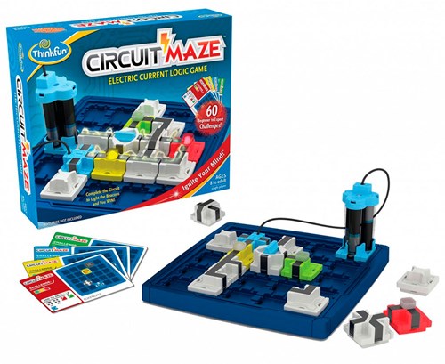 Circuit Maze logic puzzle educational game - STEM electronics toy-2
