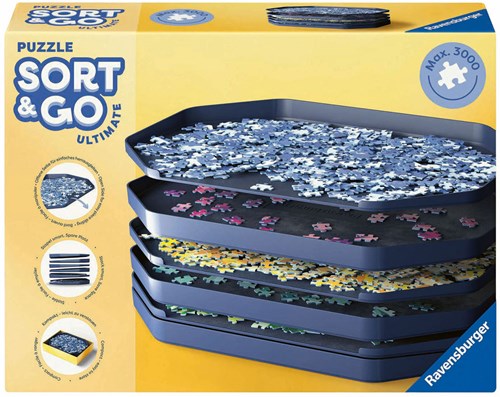 Ravensburger puzzle sorting set premium - puzzle organizer - 6 pieces