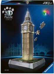 Ravensburger 3D puzzle Big Ben with light - Iconics - 216 pieces
