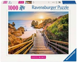 Ravensburger Jigsaw Puzzle Algarve Beach 1000 Pieces Puzzle Fun