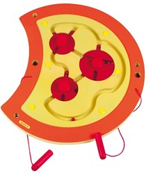 Beleduc toy caterpillar turning labyrinth educational wall game