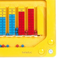 Beleduc wall game number tree educational toy colorful-2