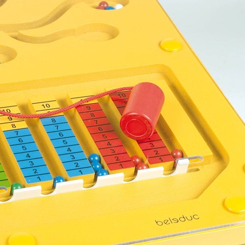 Beleduc wall game number tree educational toy colorful-3