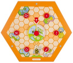 Beleduc wall game beehive nature - educational wooden play element