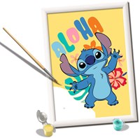 Ravensburger paint by numbers Disney Stitch - CreArt set for kids-3