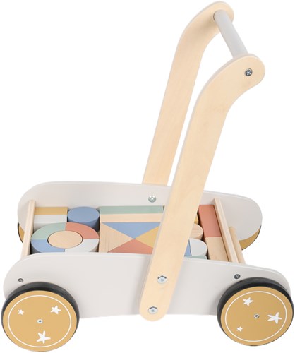 Atan wooden blocks walker - activity toy for toddlers-2
