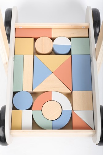 Atan wooden blocks walker - activity toy for toddlers-3