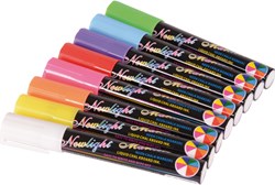 Eduplay liquid chalk pencils set - 8 colors for blackboard and window