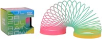 Johntoy slinky toy Funtoy neon colors plastic
