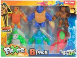Toi-Toys anti stress figures Flexerz 6cm set of 6 fidget toys