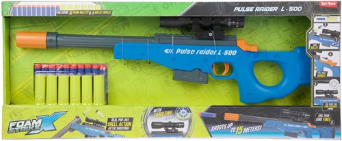 Toi-Toys foam blaster Pulse Raider with foam darts and shells