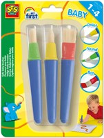 Ses baby brushes safe painting brushes for toddlers and kids