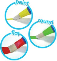 Ses baby brushes safe painting brushes for toddlers and kids-3