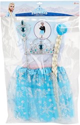 Toi-Toys princess dress-up set with tutu, tiara and wand - ice princess