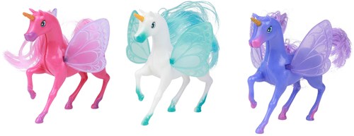 Mini unicorn toy set - Dream Horse - 3 pieces - magical play figures-3