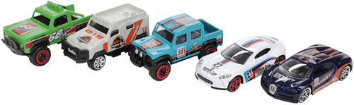 5 Metal cars 1:64 in box 2ass. 21482Z-3