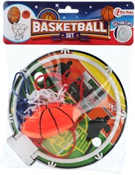 Toi-Toys mini basketball set with ball and suction cups for kids