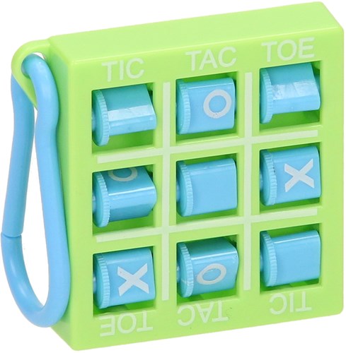 Toi-Toys keychain Tic Tac Toe game - compact travel game for kids-2
