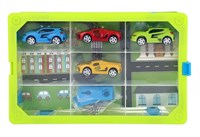 Turbo Racers Verzamelkoffer met Auto's en Speelkleed, 6dlg.-3