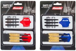Adrenix dart set deluxe - steel tip darts 18 grams, set of 3