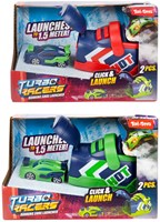 Turbo Racers Rally Auto met Schoen Afschieter