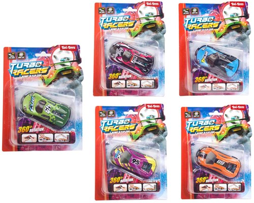 Toi-Toys stunt car Turbo Racers Bump N Flip toy car