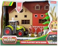 Ackers Ville Boerderij met Tractor Licht en Geluid Speelset, 12dlg.