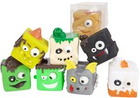 Fun Knijpkubusmonster Puiloog, 5cm-2