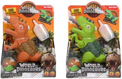 Dino blaster toy with spray, light and sound - World Of Dinosaurs