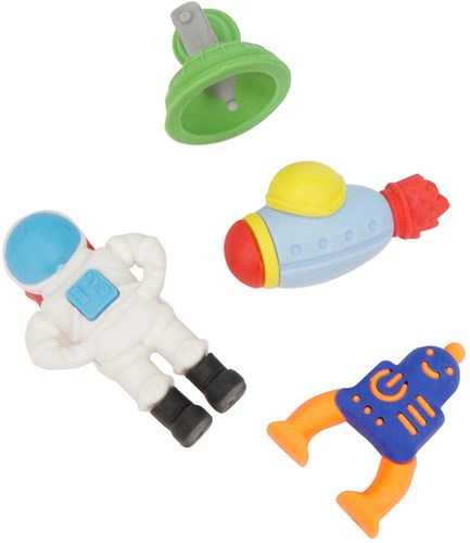 Gummen Mini Set in Glitterdoosje - Ruimte Monsters, 5dlg.-2