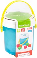 Little Stars Baby Vormenstoof Emmer met 6 Blokken