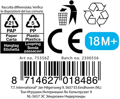 Knuffel Pluche Dier in Draagkoffer, 10cm-3