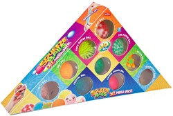 Toi-Toys sensory toy squeeze balls set - 10 pieces - multi colors