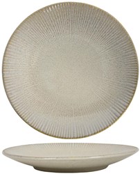 Breakfast plate ceramic ocean beige 21cm - stylish tableware for breakfast