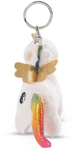 Nici Pluchen Sleutelhanger Eenhoorn Regenboog Yang, 10cm-3