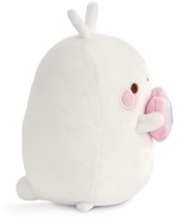 Nici Pluchen Knuffel Molang Regenboog met Hart in Geschenkdoos, 16cm-3