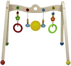 Johntoy wooden baby gym activity baby toy multi colors