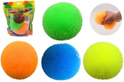 Johntoy squishy fluffy balls toy set 10 cm colorful