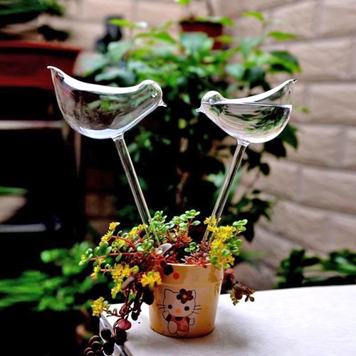 OttoSimon plant waterer bird set 2 pieces drip system decorative-3