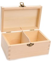 Playwood wooden tea box craft set - decorate your own tea chest-2